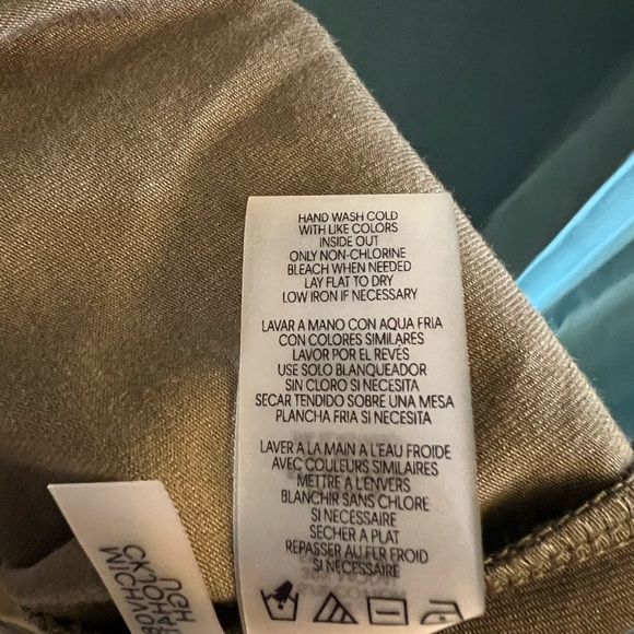 Calvin Klein shoulder padded tank, green, XS - Picture 6 of 7